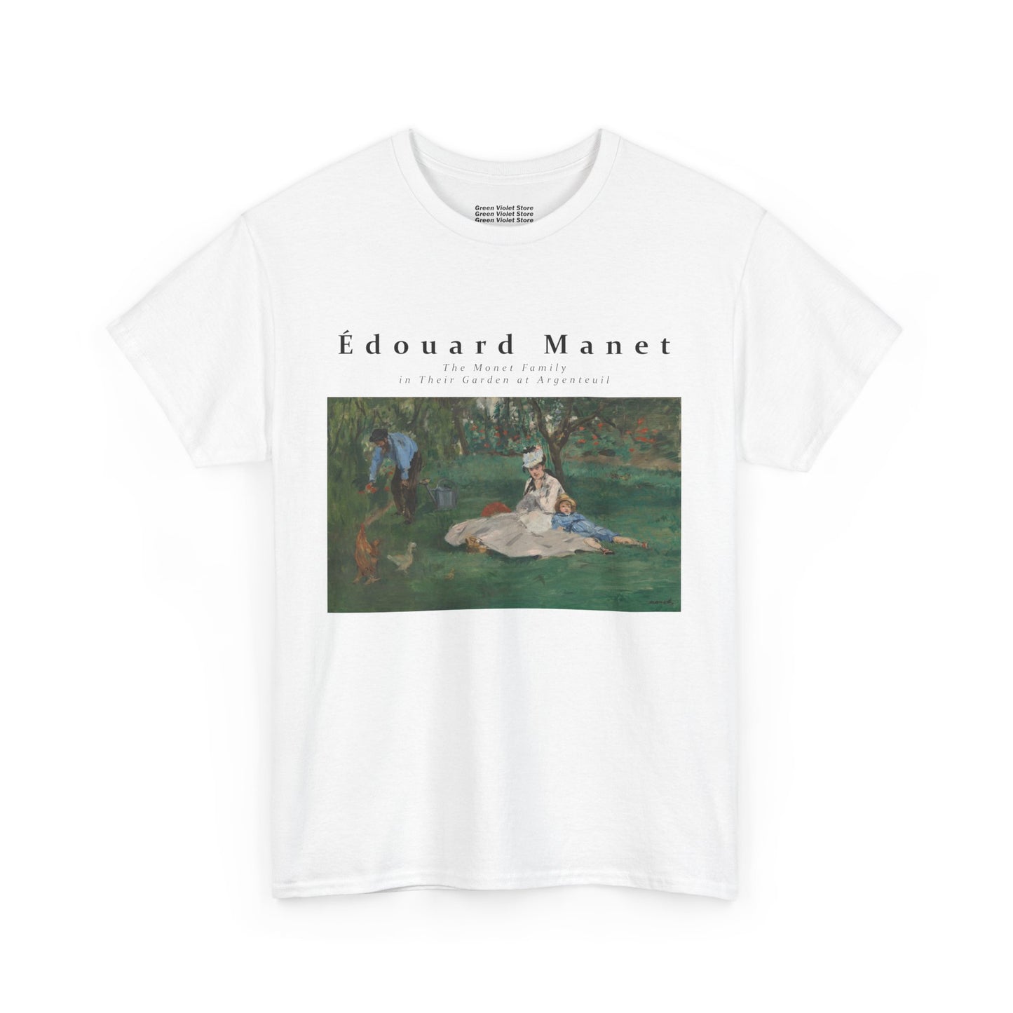 Manet | The monet family in thei garden at Argenteuil | MET Museum